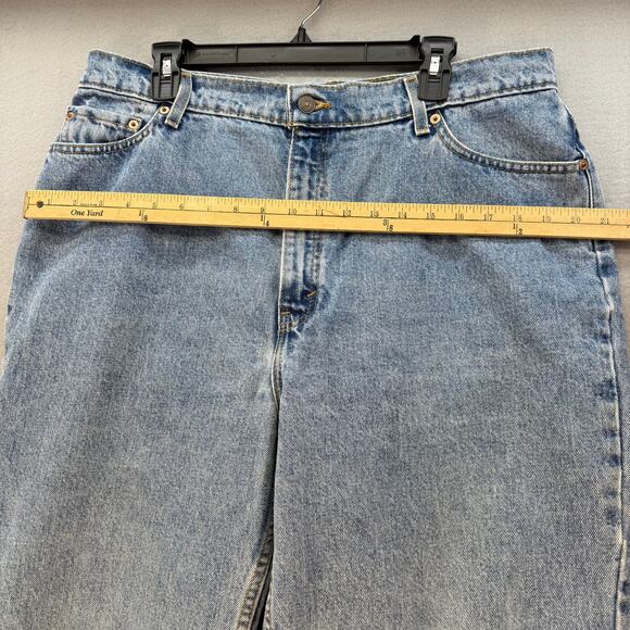 Levi's 522 Jeans Women's 18M Blue Tapered Fit High Rise Vintage Made in the USA - Picture 9 of 12
